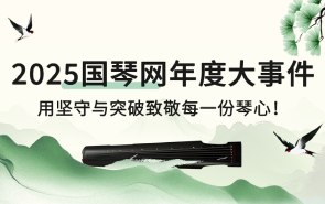 2025国琴网年度大事件|用坚守与突破致敬每一份琴心！